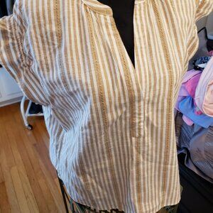 Time and Tru Casual Striped Top